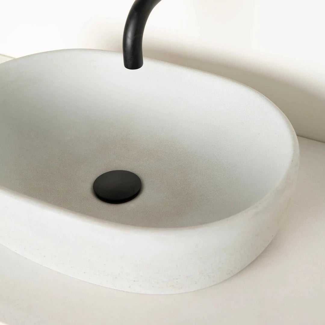 Bathroom Vanity Sinks - Concrete Basin - OVAL - Artisan Basins Company