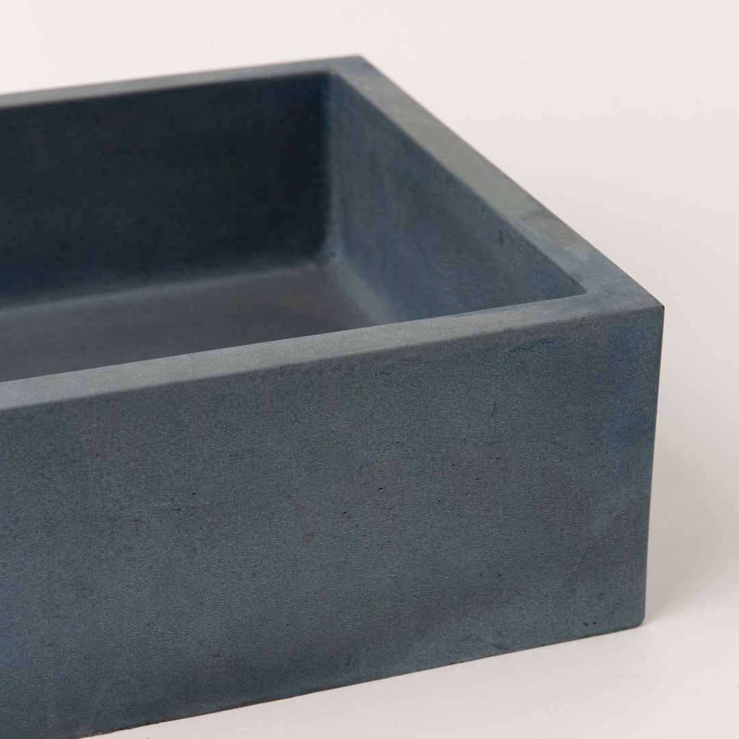 Concrete Handmade Basins for Bathroom - MINI RECTANGLE - Artisan Basins Company