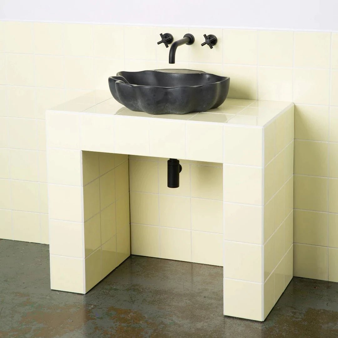Decorative Concrete Vanity Basins - SHELL - Artisan Basins Company